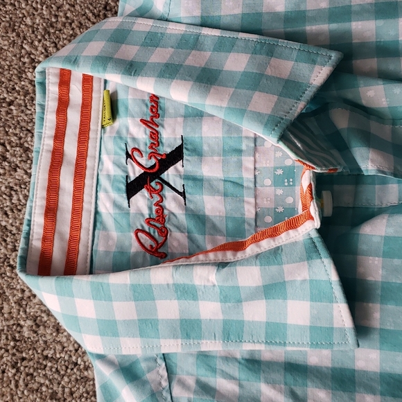 Robert Graham Men's Short Sleeve Shirt - Picture 3 of 5